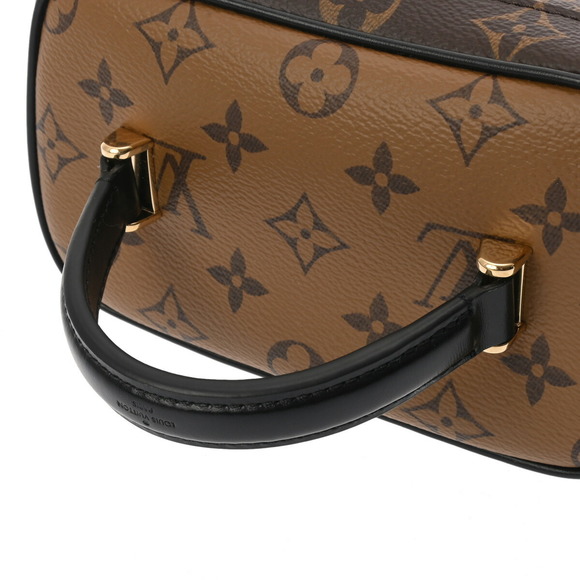 Louis Vuitton Reverse Vanity NV PM Chain Shoulder Brown Handbag Bag Back - Picture 3 of 15